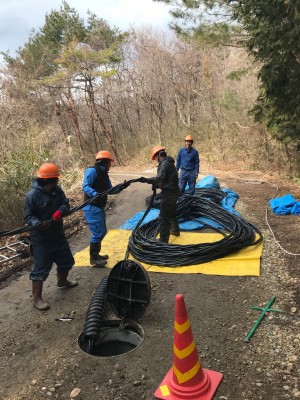 福島PV工事2